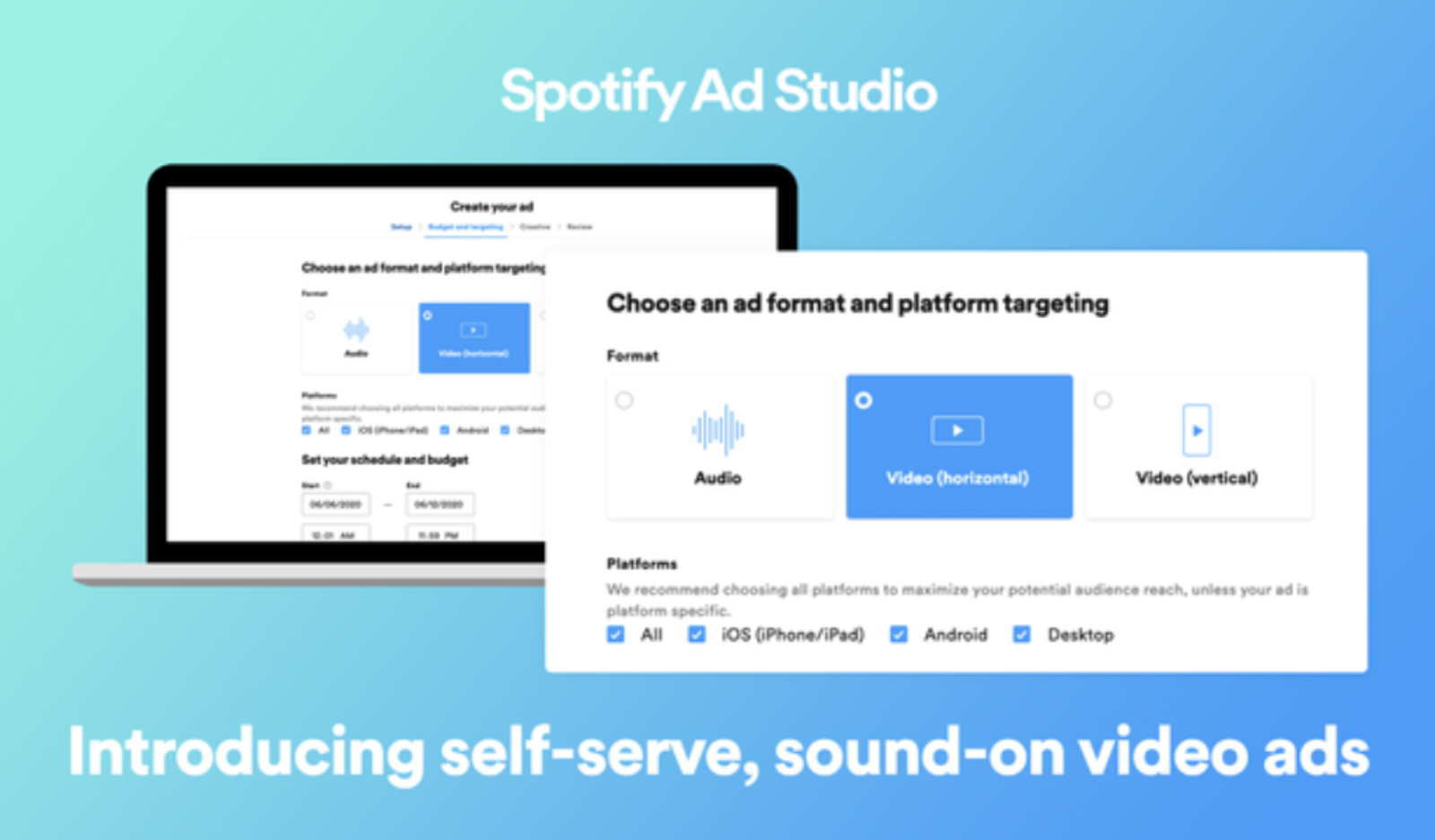 Making Video Campaigns on Spotify Is Now Easy with Sound-On Video Ads!