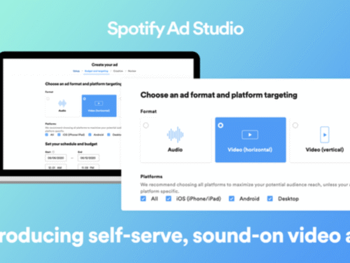 Making Video Campaigns on Spotify Is Now Easy with Sound-On Video Ads!