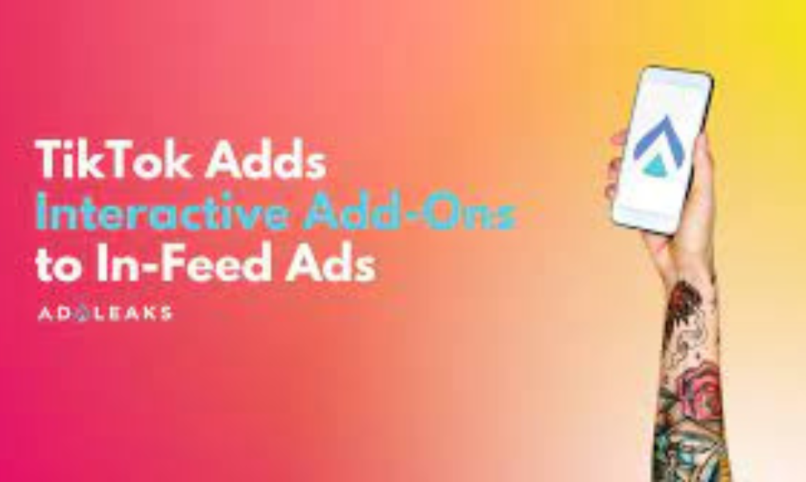 TikTok Gets More Visual, Launches ‘Interactive Add Ons’ For In-Feed Ads 