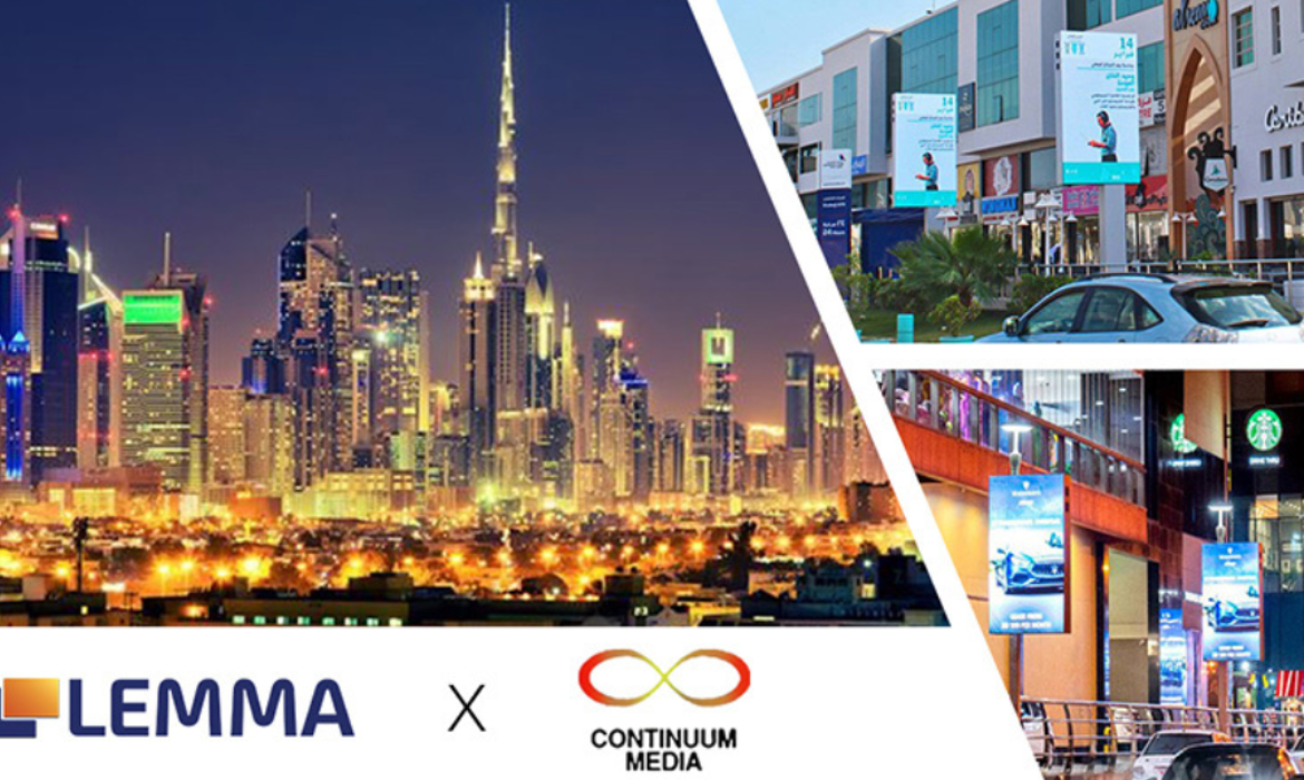 Lemma Partners With Continuum, Expand DOOH Presence In The Middle East