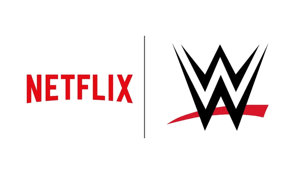 Netflix, WWE, partnership, streaming platform, Monday Night Raw, broadcast, OTT, live stream, linear television, north America, digital, wrestling, broadcast, WWE RAW, live sports, sports events, NBCUniversal, traditional cable, WrestleMania, Royal Rumble, stand up comedy, sports, live news, advertising, marketing,