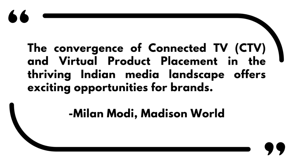 D2C, connected TV, madison, digital advertising, digital media, AI, metaverse, performance marketing, sam balsara, ML,campaigns
